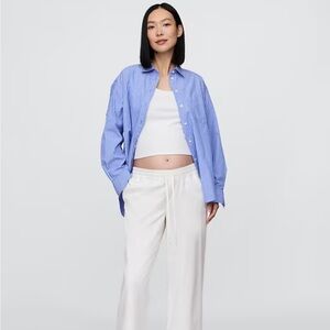 NWT GAP maternity pants L